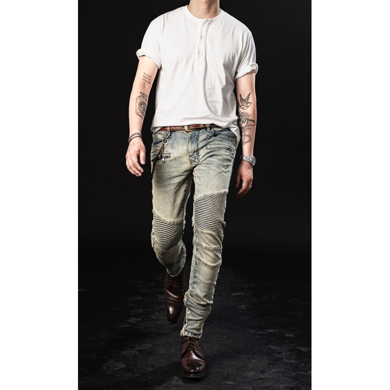 Richart Jean- Quần Biker Jean