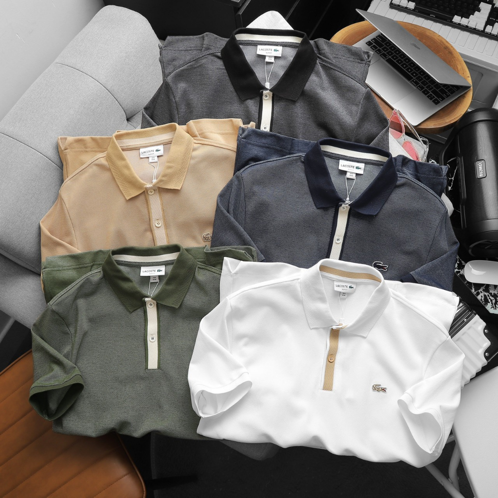 Áo PoLo LC phối trụ 5M