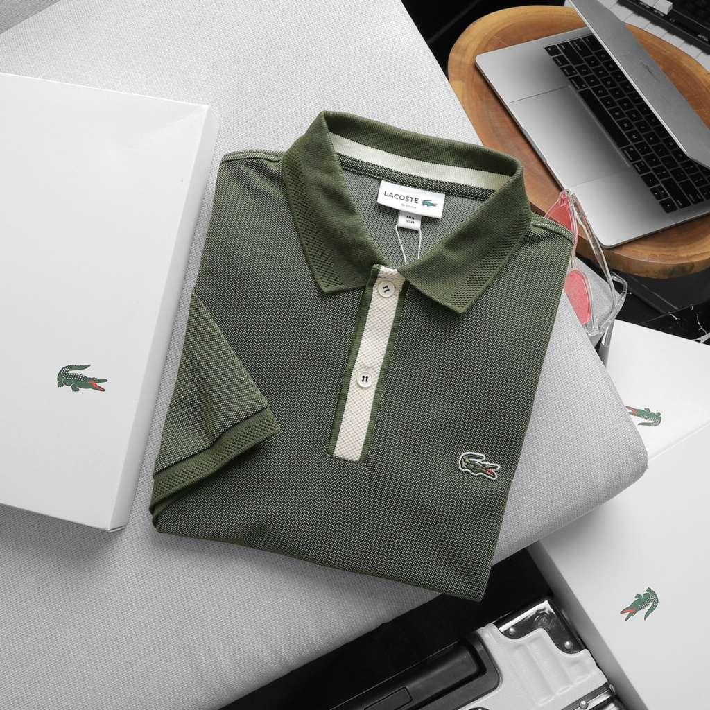 Áo PoLo LC phối trụ 5M