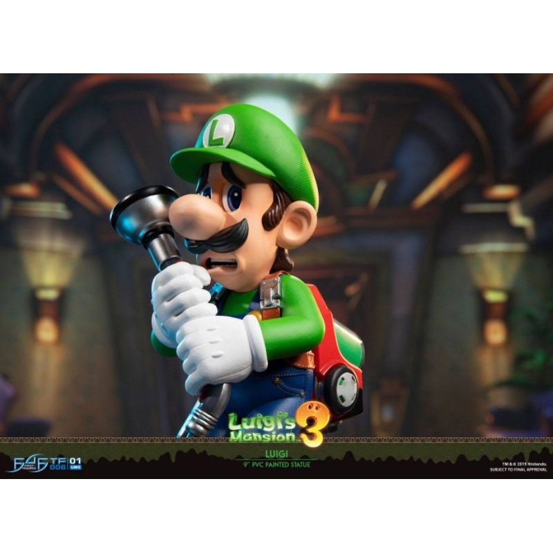 Đồ chơi mô hình nhân vật game Luigi Mansion 3  9 inch