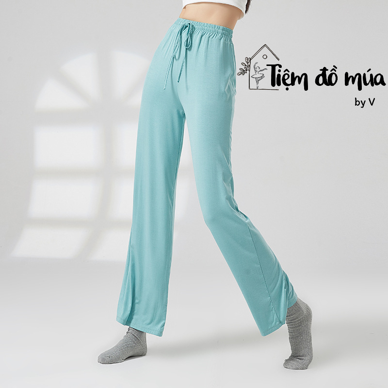 Quần suông chất liệu thun cotton tôn dáng