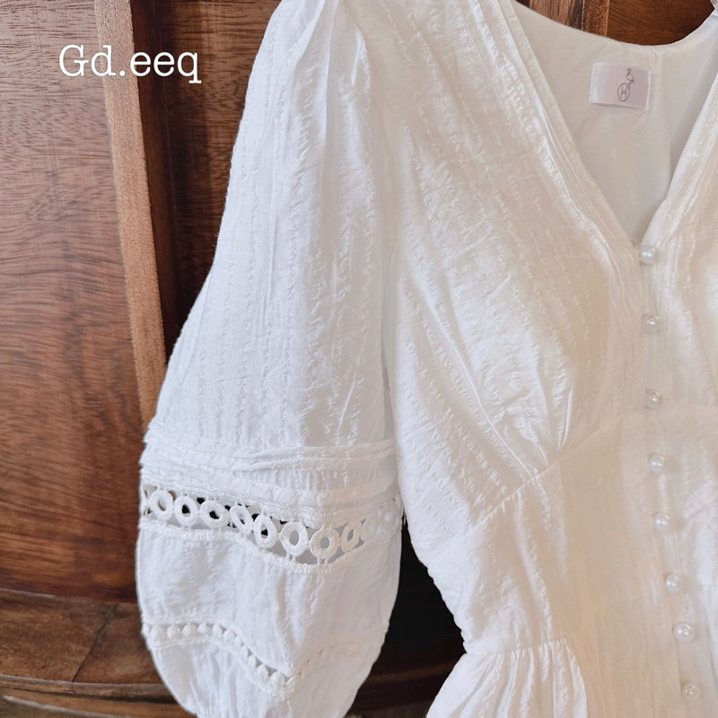 ĐẦM MAXI THÔ PHỐI REN