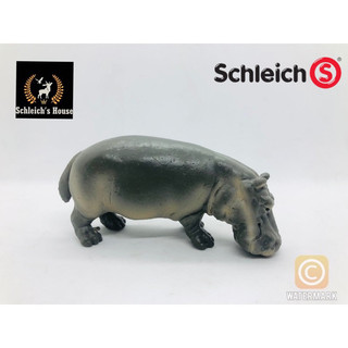 Mô hình động vật , đồ chơi con vật Schleich chính hãng Hà mã uống nước 14035 - Schleich House