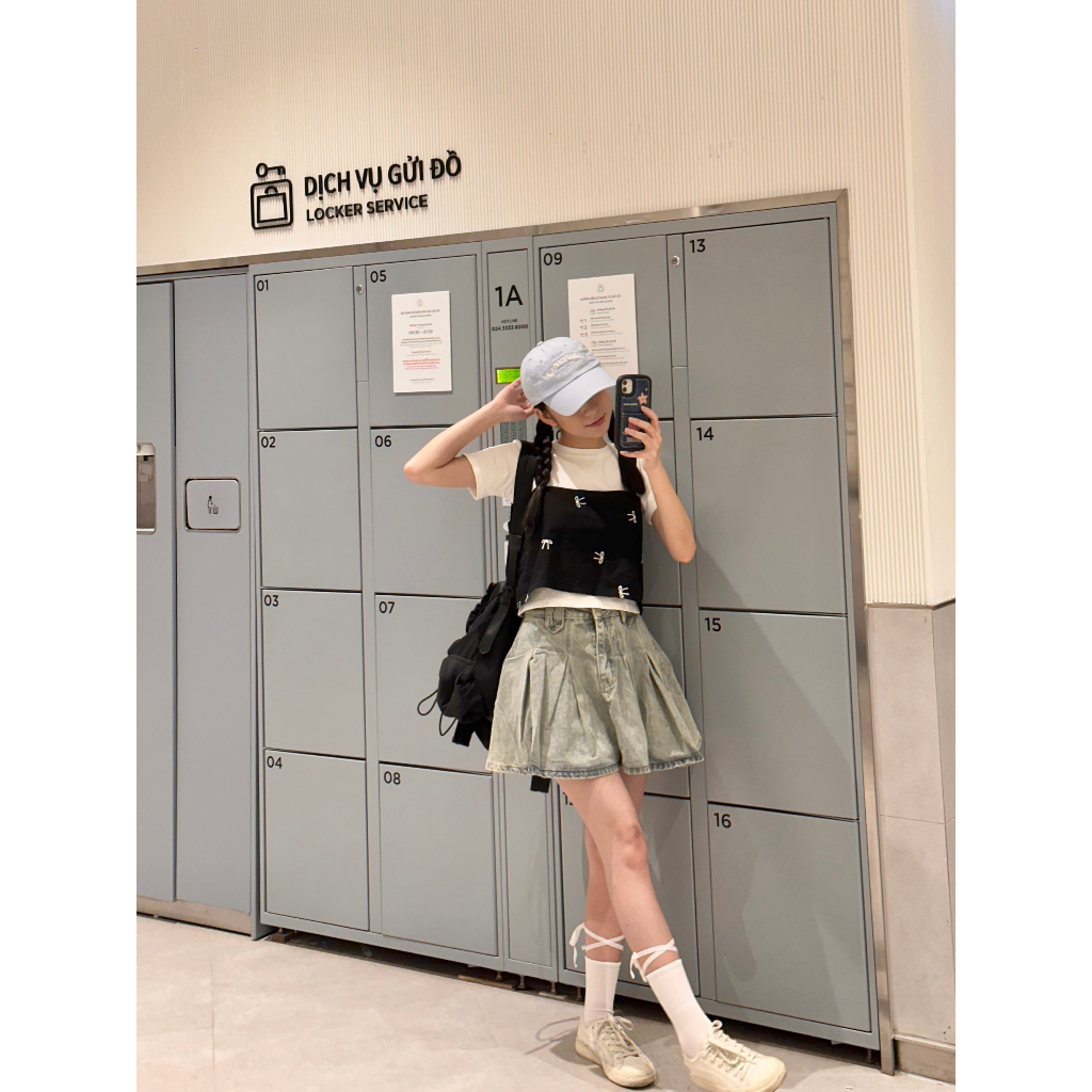 Chân váy denim Lpicked SK137 LOLLIE STUDIO