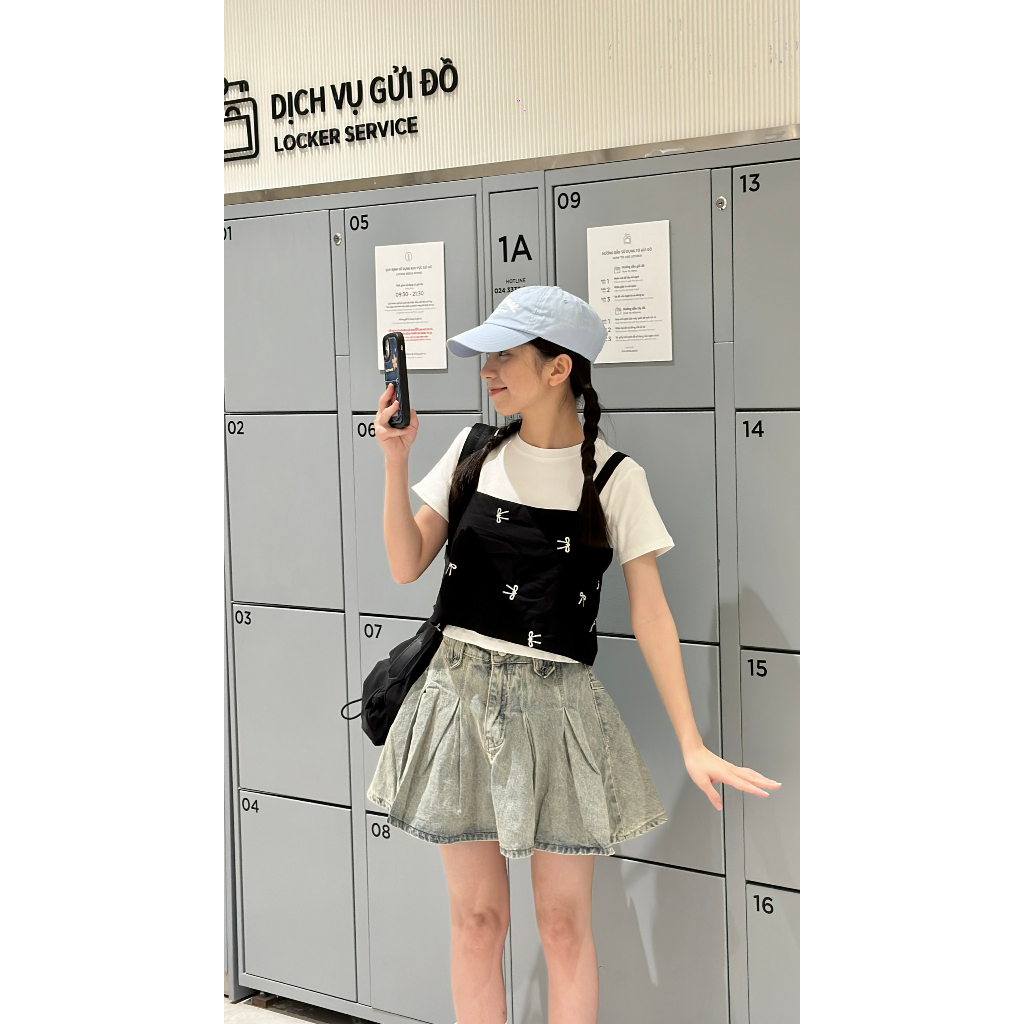 Chân váy denim Lpicked SK137 LOLLIE STUDIO