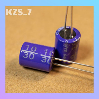 10uf 30V tụ điện Sanyo Oscon hàng tồn kho chưa qua sử dụng