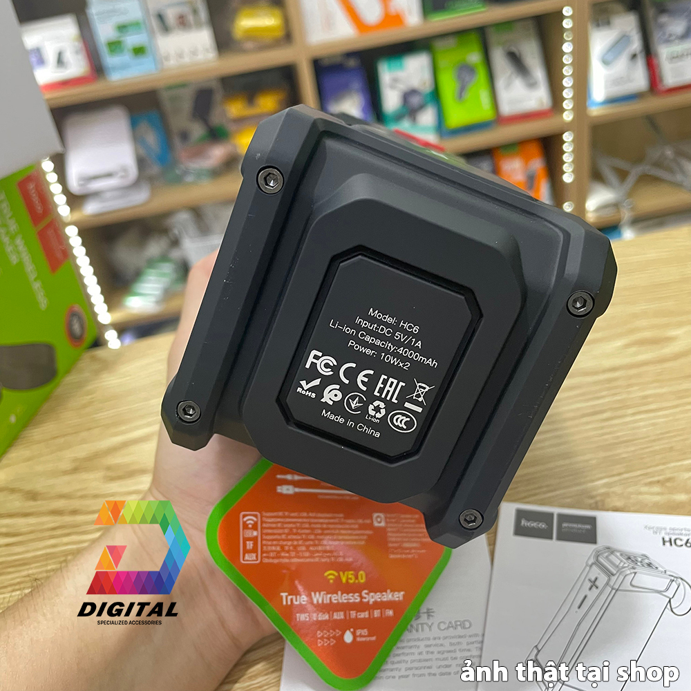 Loa Bluetooth Hoco HC6 Chính Hãng V5.0 TWS Chống Nước IPX5