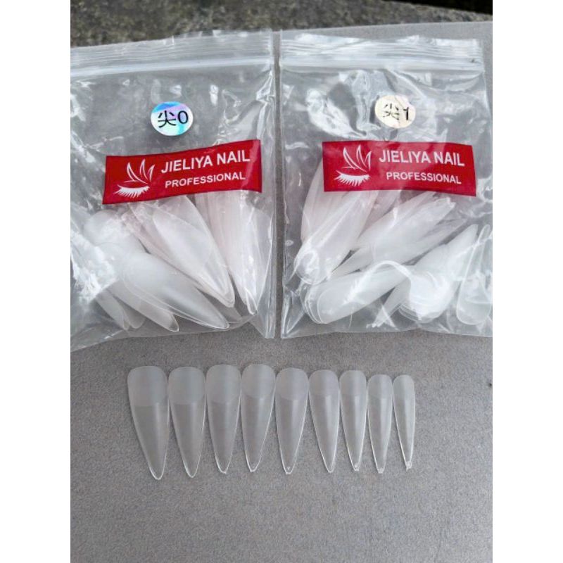 Móng úp nhám thang , móng nhám nhọn lẻ size