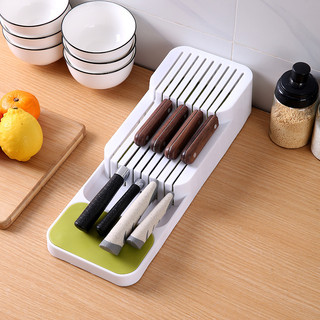 Khay đựng dao 2 tầng, giữ gọn ngăn kéo nhà bếp - Kệ để dao ngăn kéo