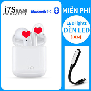 Tai nghe nhét tai bluetooth 5.0 tws i7s kèm hộp sạc