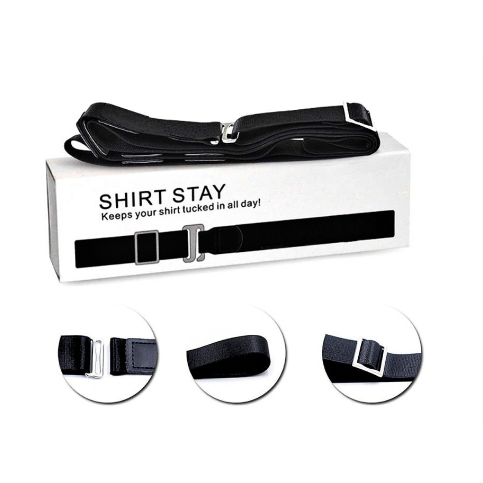 Dây đai giữ áo sơ mi nam khi sơ vin đóng thùng kèm hộp cao cấp PADAS OFFICIAL DD01
