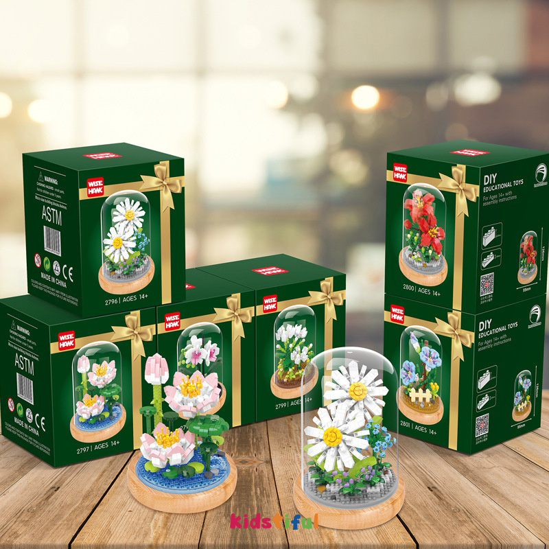 Bộ Đồ Chơi Lắp Ráp Lego Hình Hoa Hướng Dương Cho Bé Gái,làm quà tặng sinh nhật ,tặng người yêu