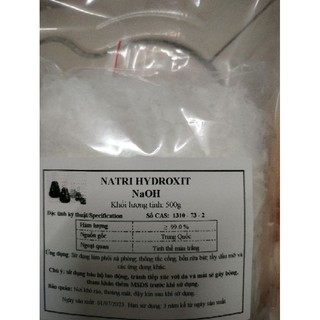 Natri hydroxit 99% - Xút vảy - 5kg