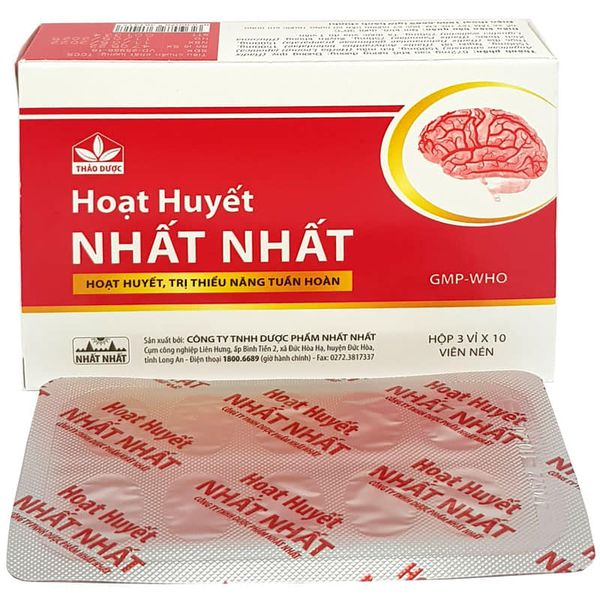 Hộp Hoạt huyết Nhất Nhất 30 viên