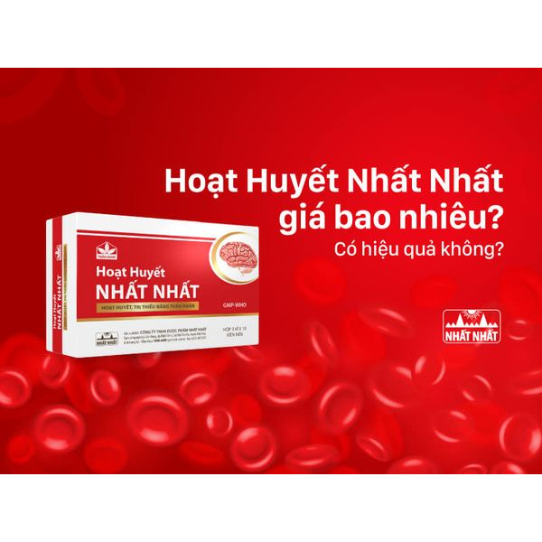 Hộp Hoạt huyết Nhất Nhất 30 viên