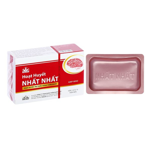 Hộp Hoạt huyết Nhất Nhất 30 viên