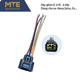 Dây ghim Ic 6 lỗ - 6 dây dùng cho xe Yamaha