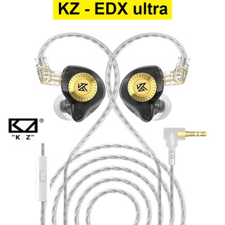 Tai nghe dây nhét tai KZ EDX Ultra jack cắm 3.5 có mic dây dời