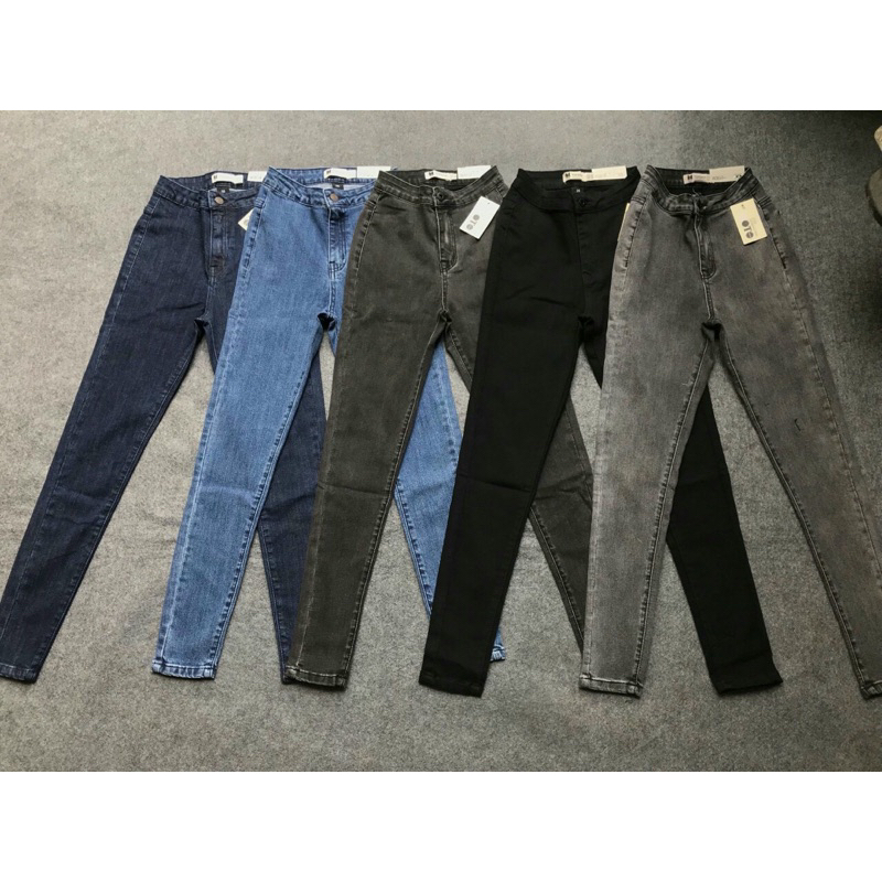 Skinny trơn dài 93-97cm vnxk