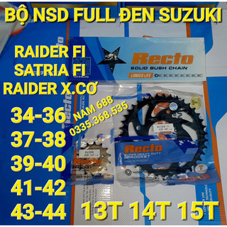 Nhông sên dĩa raider fi,satria fi,raider x.cơ nhông 13t 14t 15t dĩa 34t 36t 37t 38t 39t 40t 41t 42t 43t 44t