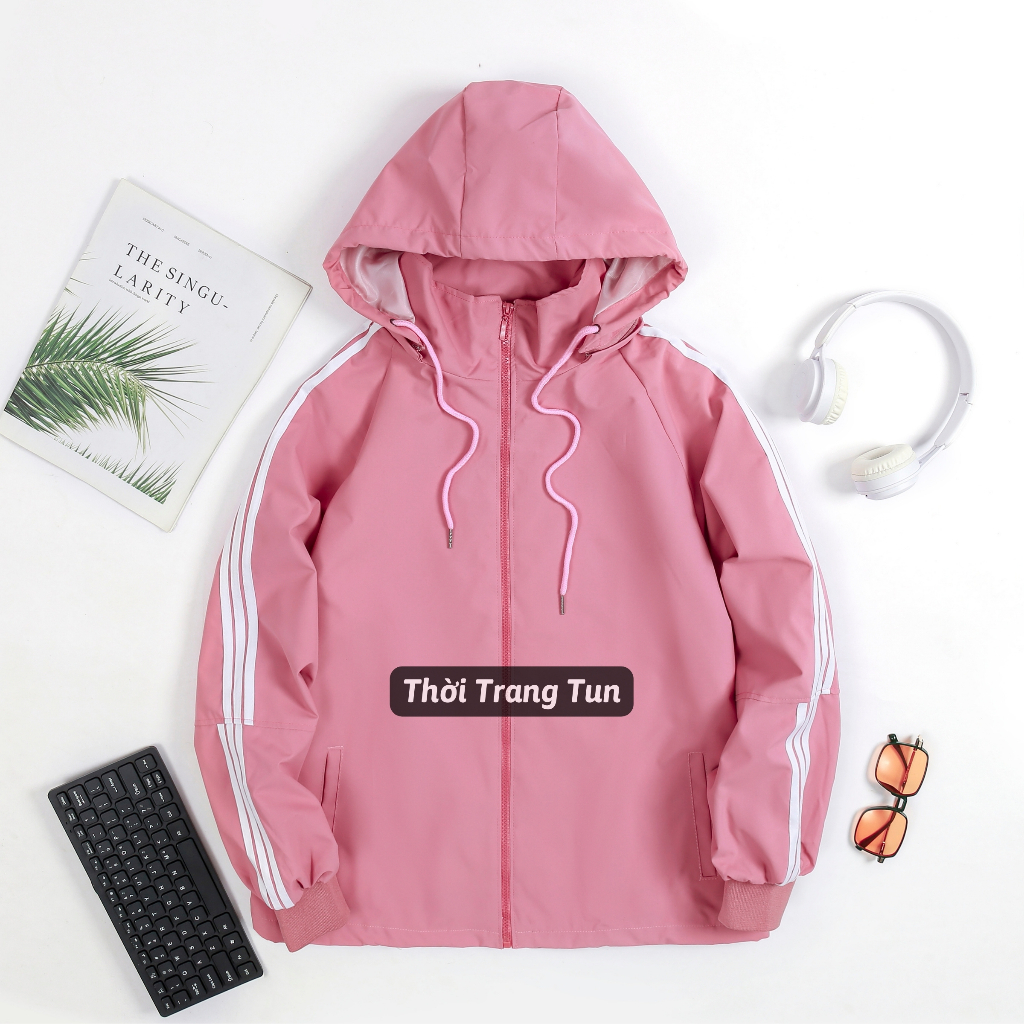 Áo Khoác Gió Nữ Thời Trang Thiết Kế Viền Tay 2 Lớp Mẫu Mới Cao Cấp