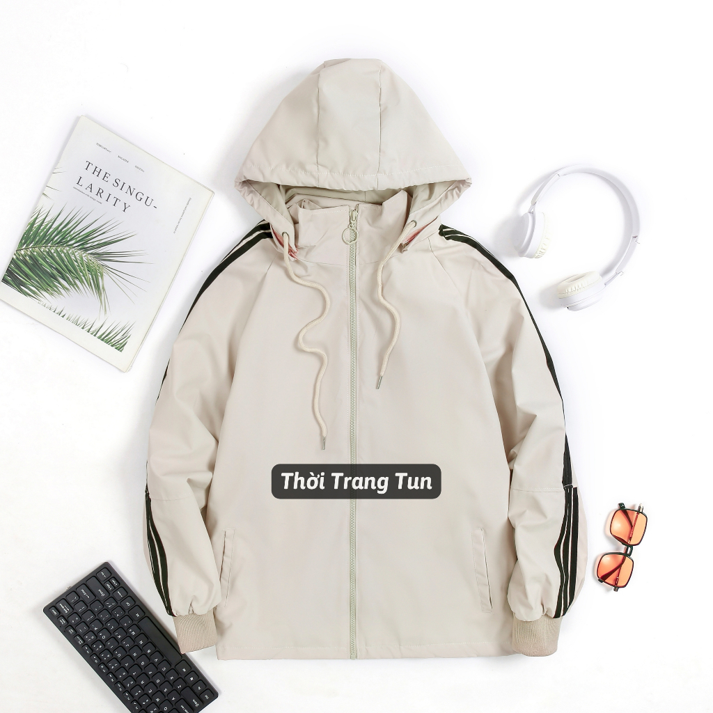 Áo Khoác Gió Nữ Thời Trang Thiết Kế Viền Tay 2 Lớp Mẫu Mới Cao Cấp
