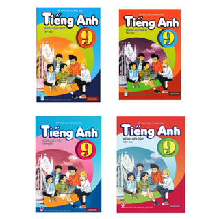 Bộ tieng anh lop 9 - không kèm đĩa - kèm 4 giấy bao