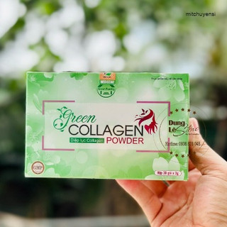 Diệp lục Collagen hộp 30 gói chính hãng
