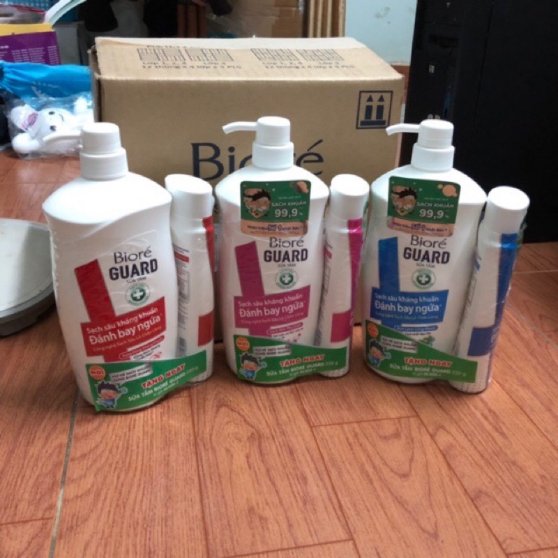 ❌Sỉ Sữa tắm kháng khuẩn Biore Guard 800gr Kao VN