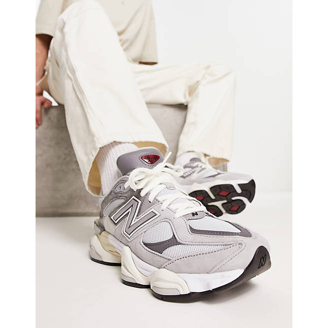 Giày Sneaker Thời Trang New Balance 9060, Giày NB 9060 phối màu "Light Grey" & "Sea Salt"