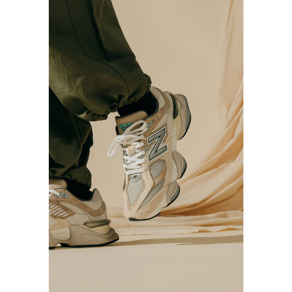 Giày Sneaker Thời Trang New Balance 9060, Giày NB 9060 phối màu "Light Grey" & "Sea Salt"