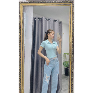 ÁO THUN CỔ BẺ UNIQLO