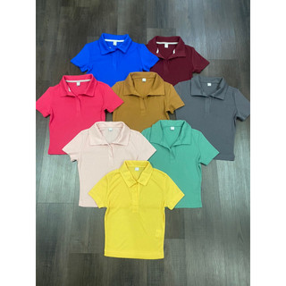 ÁO THUN CỔ BẺ UNIQLO