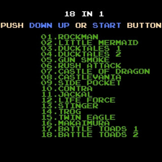 Băng Điện Tử Game 4 Nút Famicom 8bit