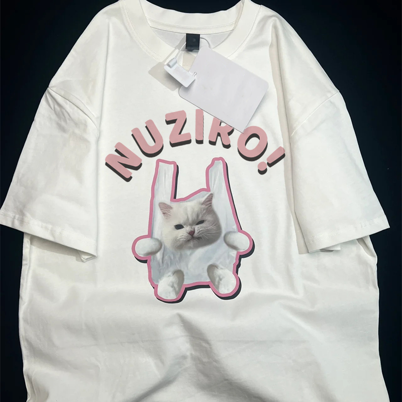 SALMO áo thun mùa hè đồ đôi nam nữ trắng local brand cổ tròn form rộng áo phông unisex 100%Cotton