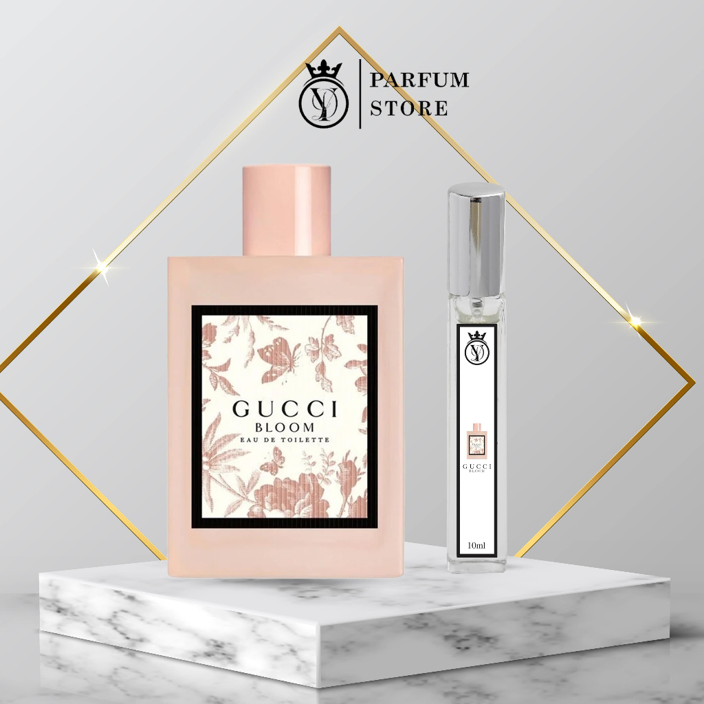 Nước hoa Gucci Bloom Eau de Parfum For Her 10ml hương hoa nhài tinh tế, lưu hương lâu