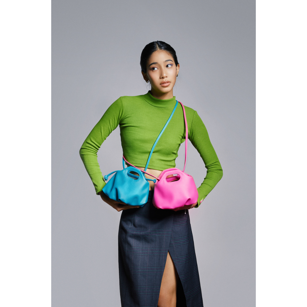 Túi xách MINI FLOWER màu đỏ đô - CHAUTFIFTH