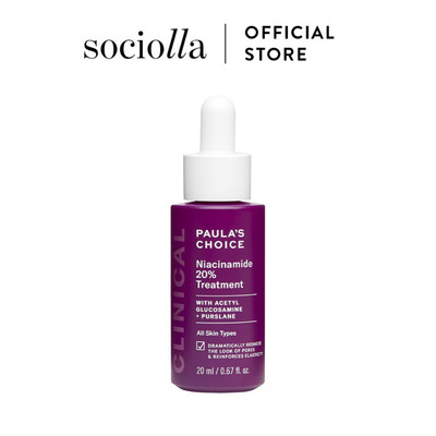 Tinh Chất Giúp Thu Nhỏ Lỗ Chân Lông Và Làm Sáng Da 20% Niacinamide Paula's Choice Clinical Niacinamide 20% Treatment