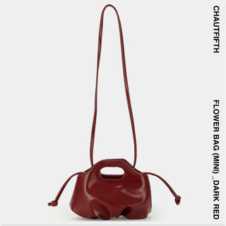 Túi xách mini flower màu đỏ đô - chautfifth
