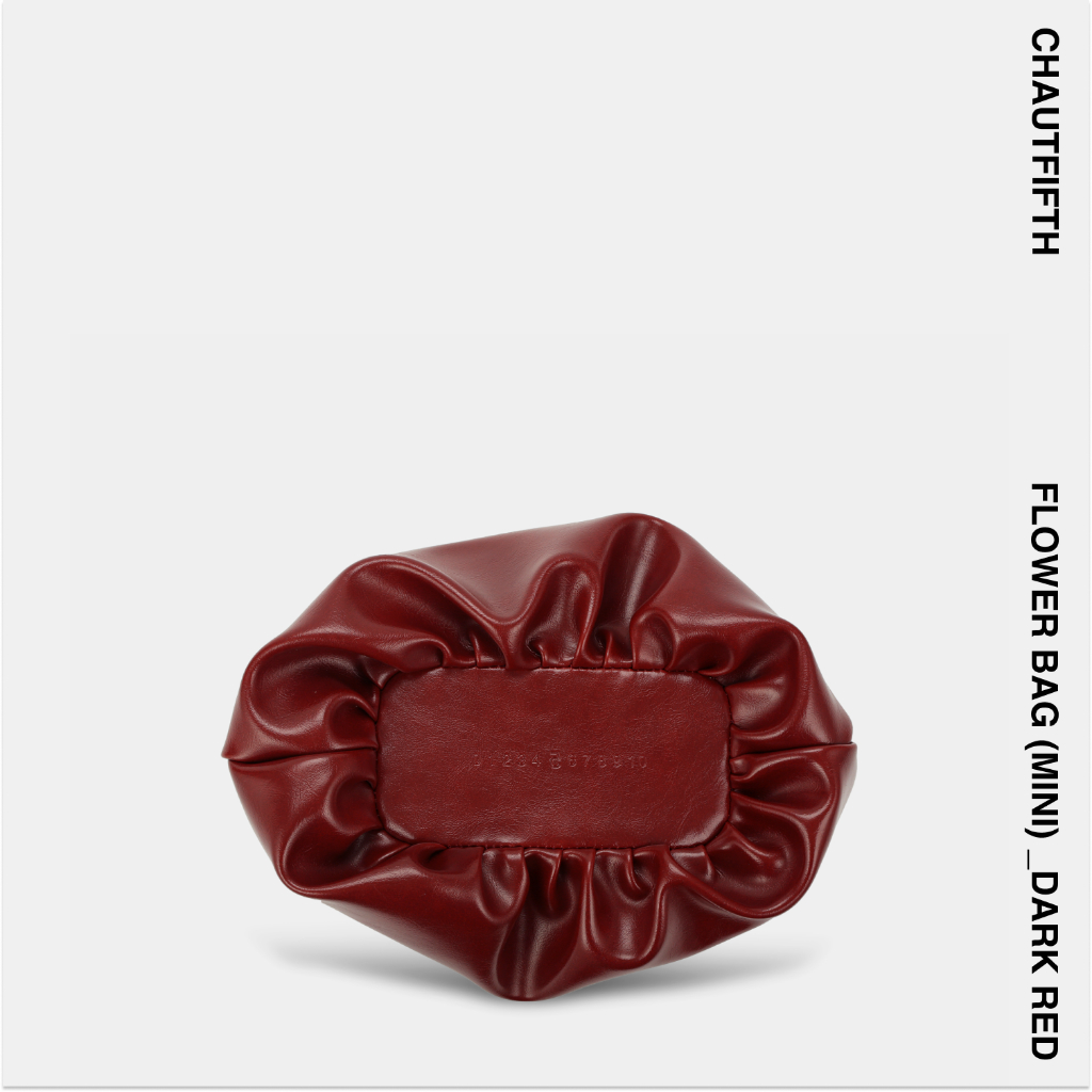Túi xách MINI FLOWER màu đỏ đô - CHAUTFIFTH