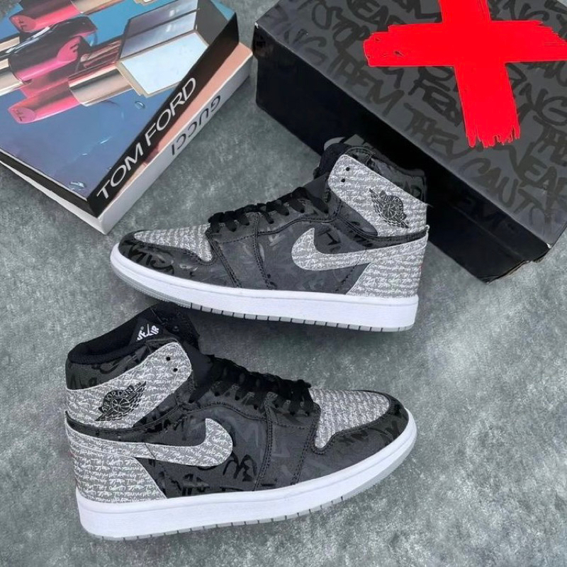 Giày Thể Thao Air Jordan 1 Retro High Rebellionaire phiên bản Lik.e Auth + Full Bill Box