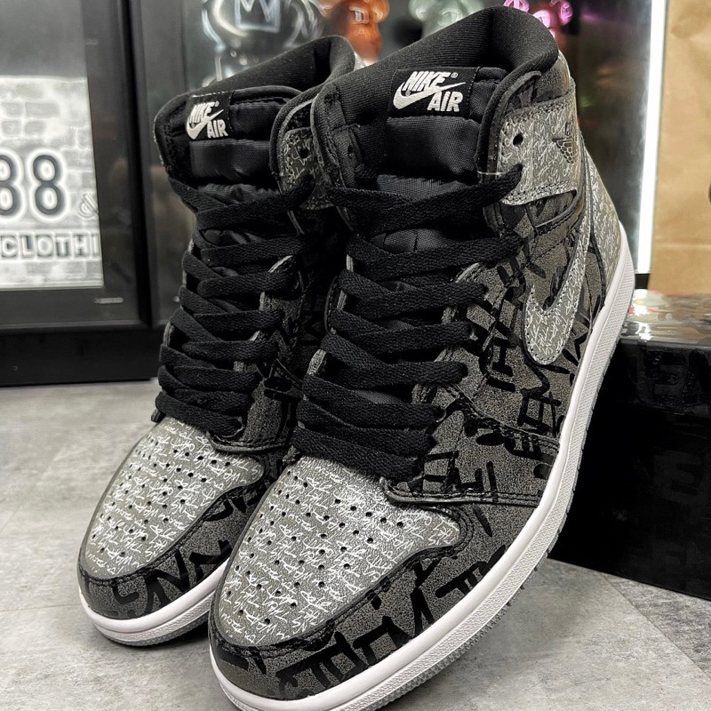 Giày Thể Thao Air Jordan 1 Retro High Rebellionaire phiên bản Lik.e Auth + Full Bill Box