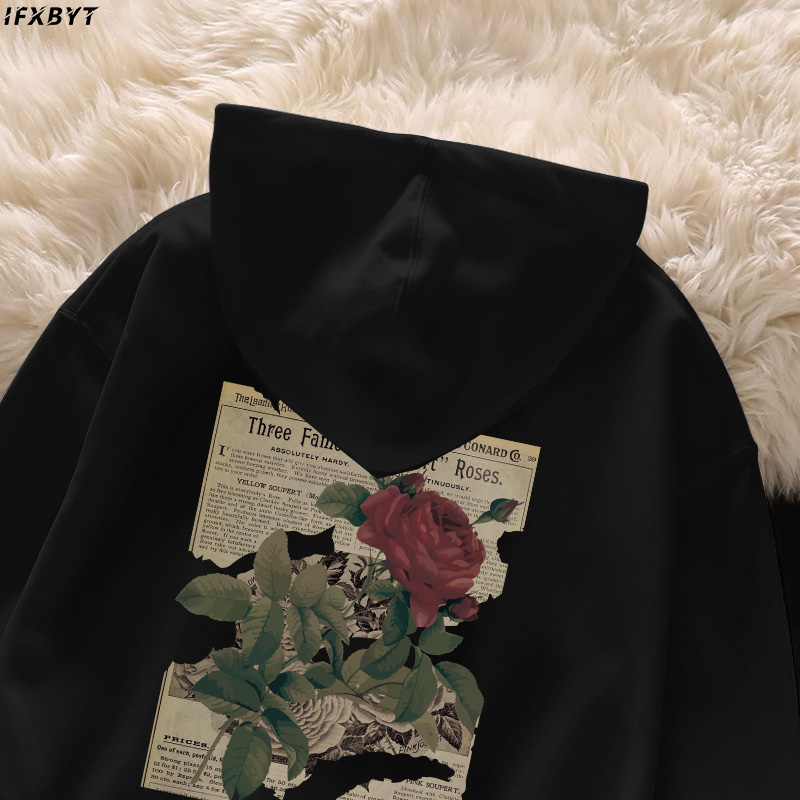 Áo Hoodie Cotton nam IFXBYT áo dài basic tay đẹp in hình unisex 100% cotton-B0073