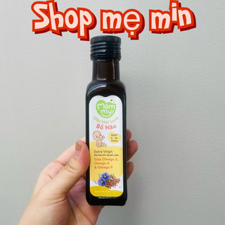 Dầu ăn dặm dha & omega3- dầu hạt lanh - bổ não mămmy 100ml