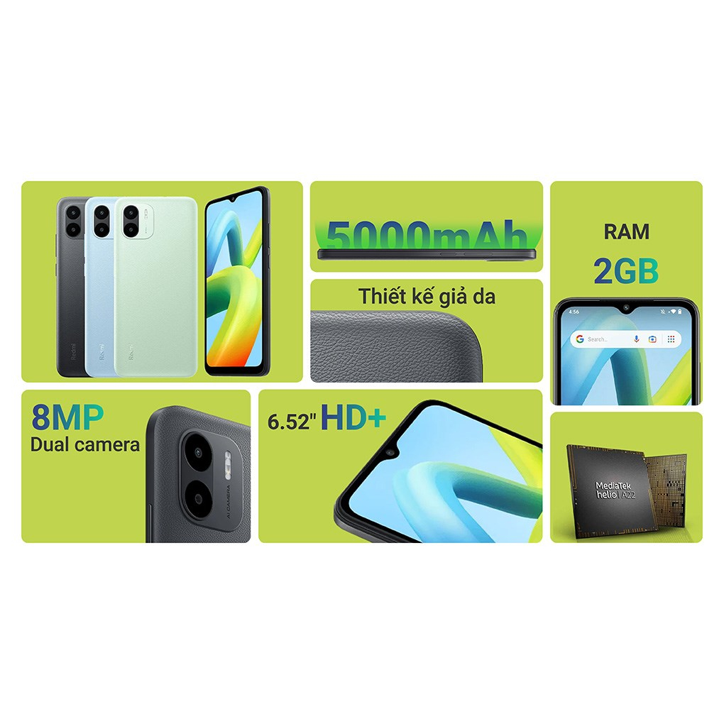 Điện thoại Xiaomi Redmi A1