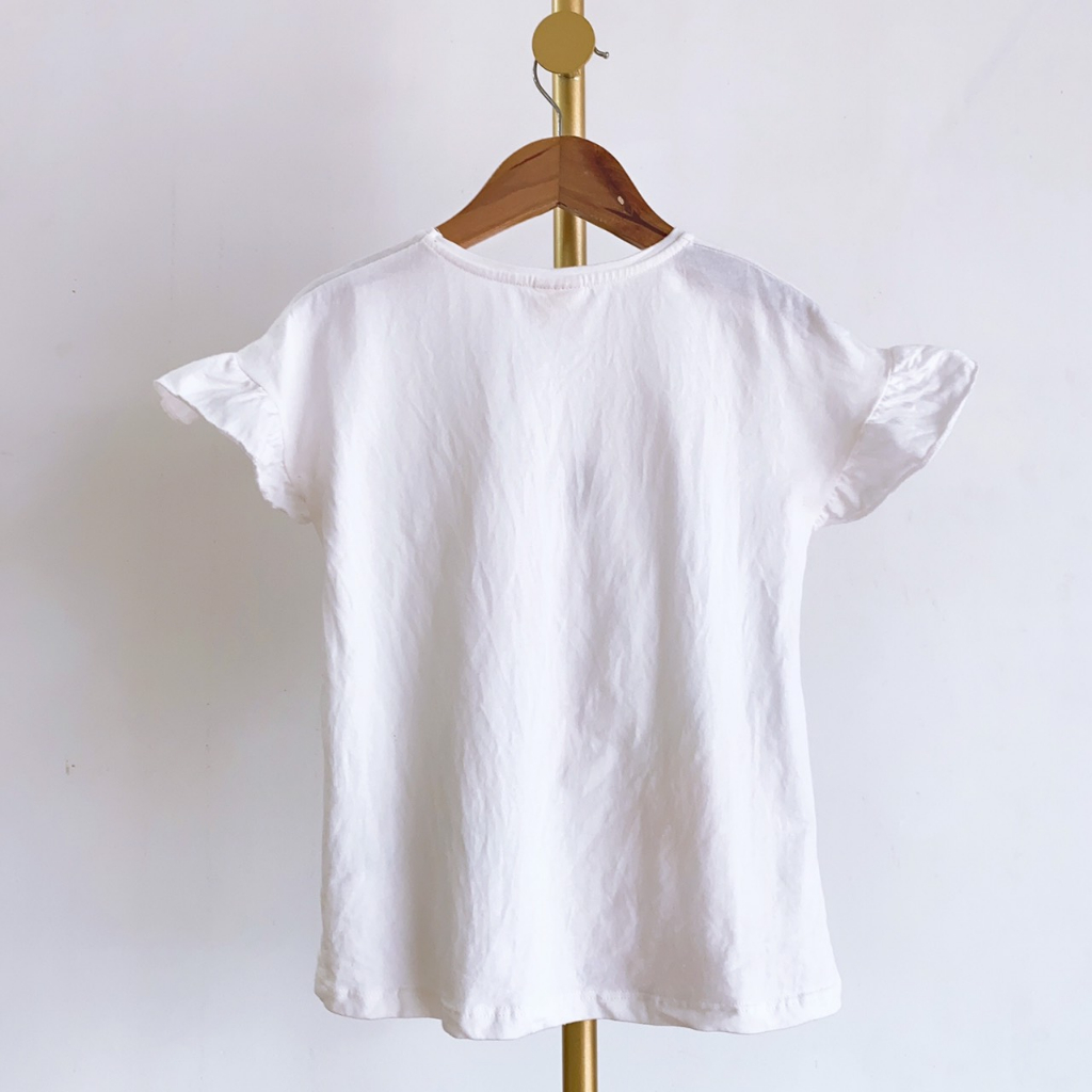 ÁO THUN BÉ GÁI ZARA - CẮT TAG , CHƯA MẶC- MỚI 100%