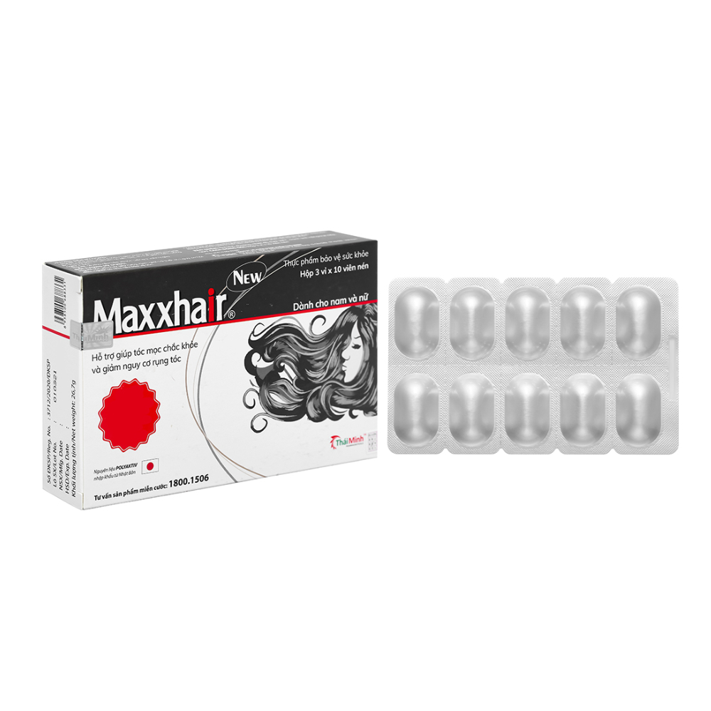 ✅  Maxxhair - Giúp Mọc Tóc Nhanh Và Ngăn Ngừa Rụng Tóc