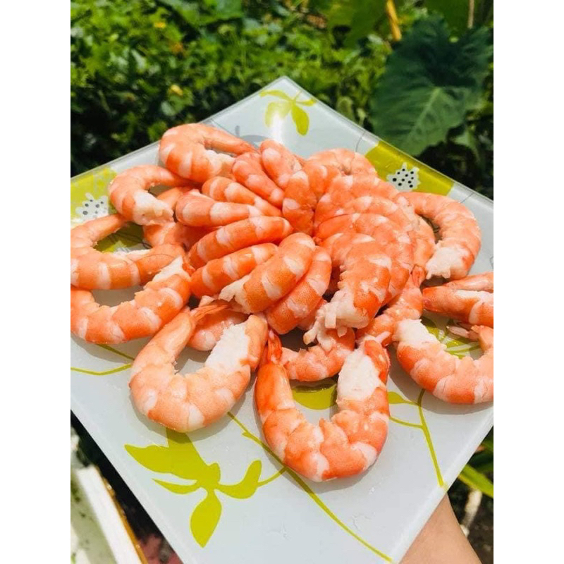 Nõn tôm hấp vip bóc từ tôm sống