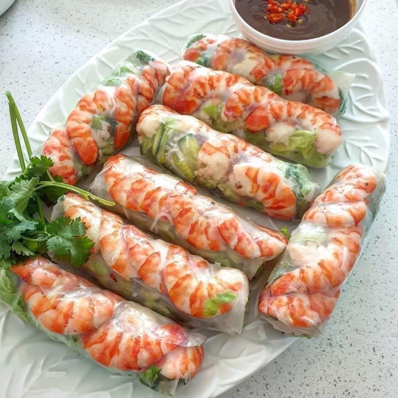 Nõn tôm hấp vip bóc từ tôm sống