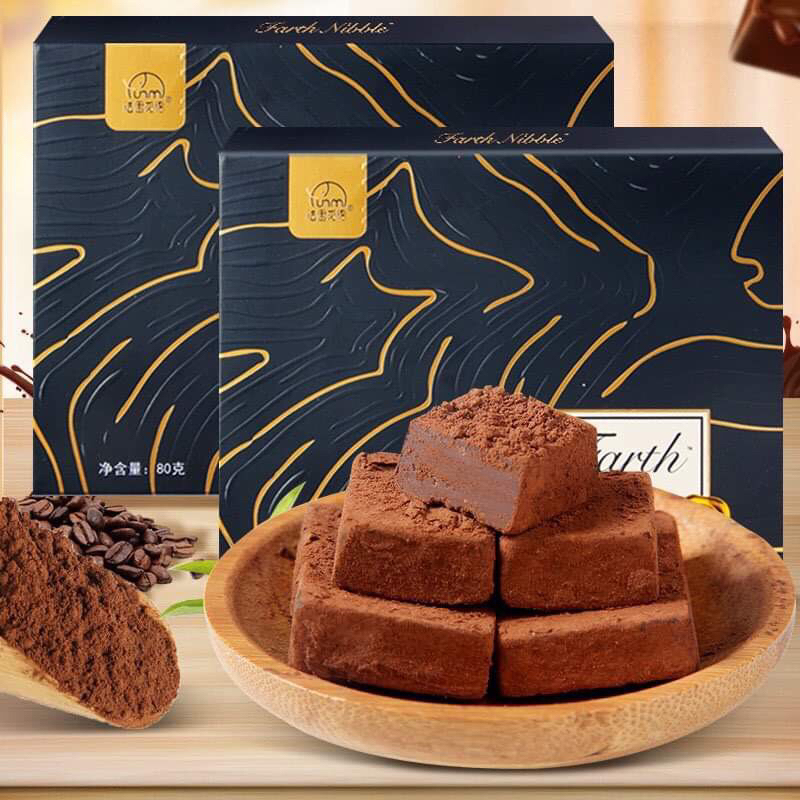 Socola tươi Nama 408g/hộp 80 viên tươi ngon,dễ ăn+Gói Đá gel khô 500g giữ lạnh 20h-30h an toàn